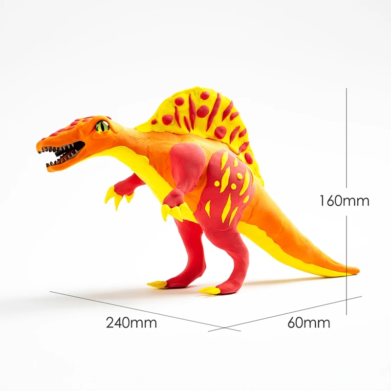 Robud DIY сборка динозавра модель действие и игрушка фигурка безопасная Нетоксичная