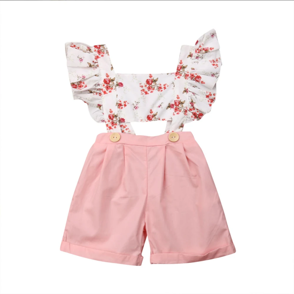 Summer Baby Girl Floral Bib Pants Romper Babygrow One-Pieces Overalls Outfits Sunsuit Baby Clothes
Summer Baby Girl Floral Bib Pants Romper Babygrow One-Pieces Overalls Outfits Sunsuit Baby Clothes
