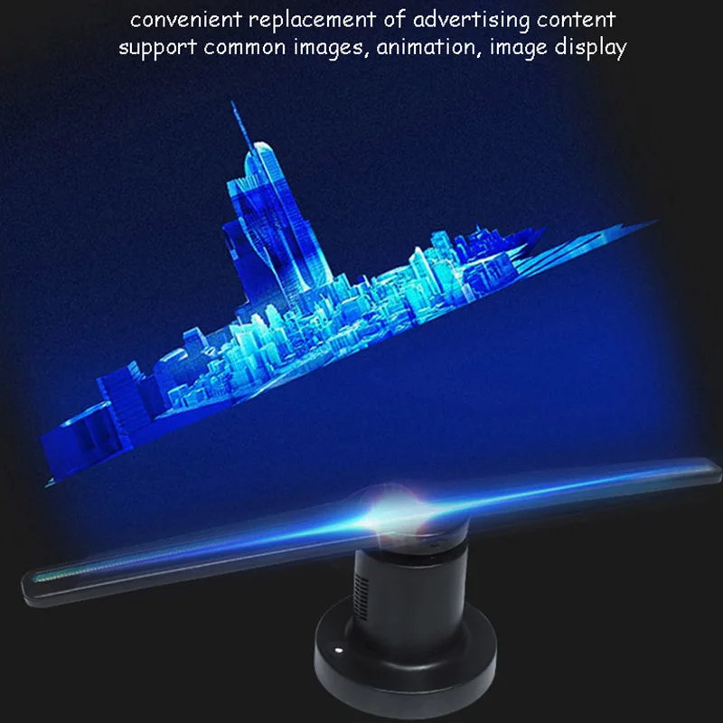 3D Hologram Advertising Display LED Fan Holographic Imaging 3D Naked Eye LED Fan light 3d Display Advertising logo Light Decor
3D Hologram Advertising Display LED Fan Holographic Imaging 3D Naked Eye LED Fan light 3d Display Advertising logo Light Decor