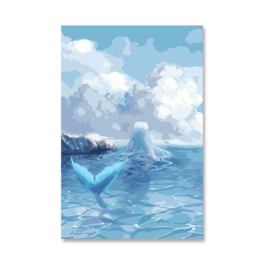 Mermaid Anime game Cartoon Seascape Oil Painting By Numbers DIY Digital Pictures Coloring Number On Canvas Unique Gifts Home
Mermaid Anime game Cartoon Seascape Oil Painting By Numbers DIY Digital Pictures Coloring Number On Canvas Unique Gifts Home