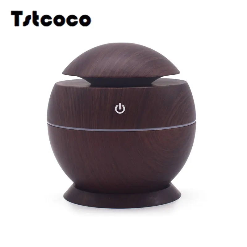 Tstcoco 130ml Wood sphere humidifier air electronic appliances essential oils for aromatherapy diffusers humidificateur jy-003
Tstcoco 130ml Wood sphere humidifier air electronic appliances essential oils for aromatherapy diffusers humidificateur jy-003