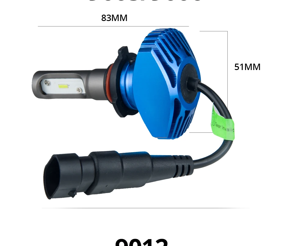 Fanless CSP Headlight Bulb H7_16
