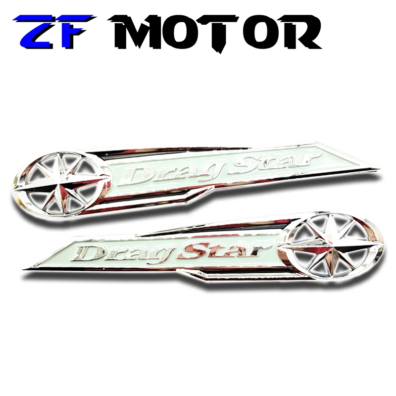 Classic Silver Dragstar Gas Tank Badge Emblem Drag Star Decals Stickers for Yamaha Vstar XVS XV 400 650 XV400 XVS400 1100
Classic Silver Dragstar Gas Tank Badge Emblem Drag Star Decals Stickers for Yamaha Vstar XVS XV 400 650 XV400 XVS400 1100