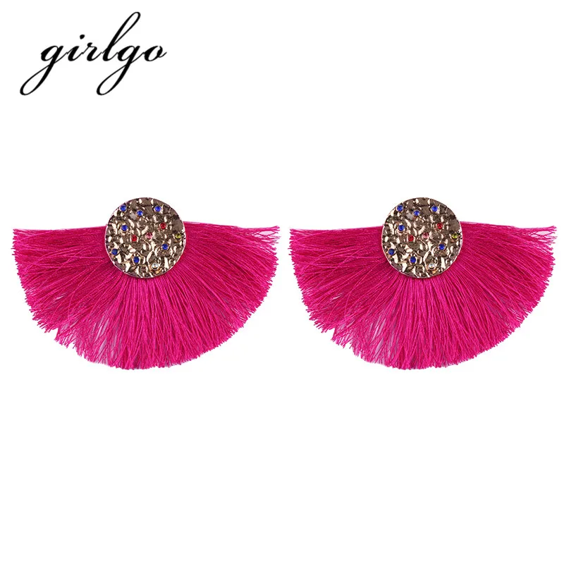 Girlgo Charm Sector Tassel Dangle Earrings For Women Vintage Party Maxi Fringed Drop Earrings Statement Elegant Wedding Jewelry
Girlgo Charm Sector Tassel Dangle Earrings For Women Vintage Party Maxi Fringed Drop Earrings Statement Elegant Wedding Jewelry