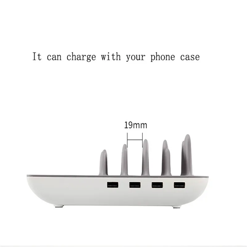 Fast universal charging station for mobile phone