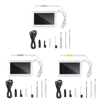 Multifunctional Ear Cleaner Endoscope 3.9mm Lens Inspection Camera 4.3 inch Color LCD Screen Handheld Endoscope Clean Tools
Multifunctional Ear Cleaner Endoscope 3.9mm Lens Inspection Camera 4.3 inch Color LCD Screen Handheld Endoscope Clean Tools