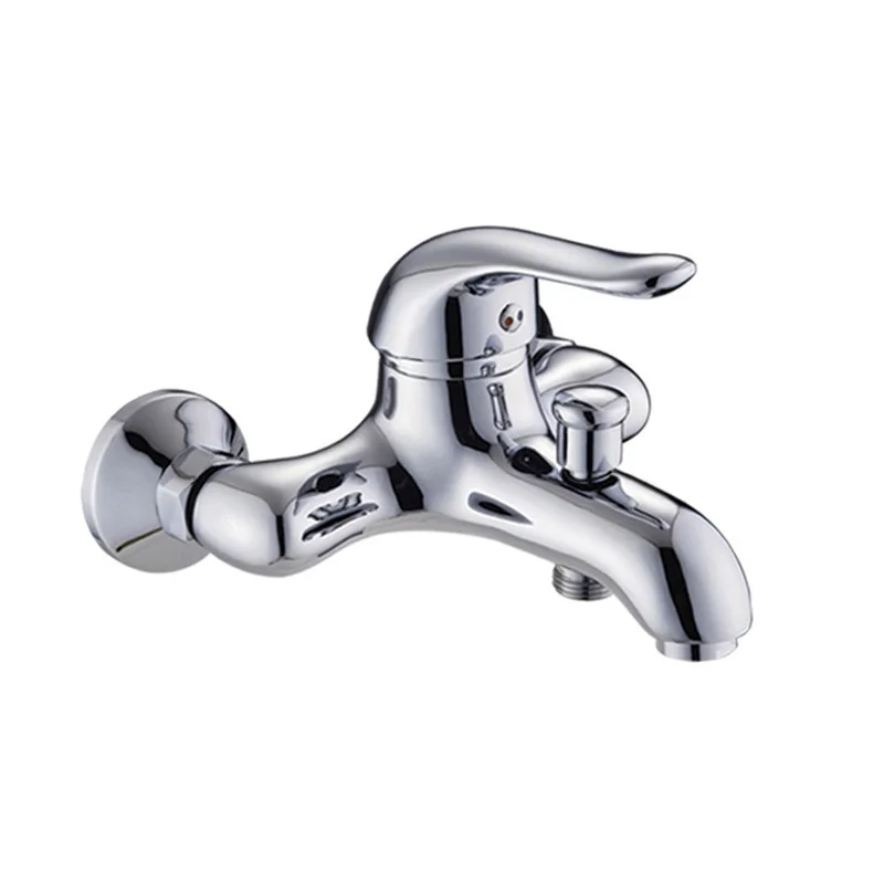 1PC Chrome Polished Wall Mounted Bathroom Faucet Shower Faucets Single Handle Cold And Hot Water Bath Tub Valve Mixer Tap
1PC Chrome Polished Wall Mounted Bathroom Faucet Shower Faucets Single Handle Cold And Hot Water Bath Tub Valve Mixer Tap