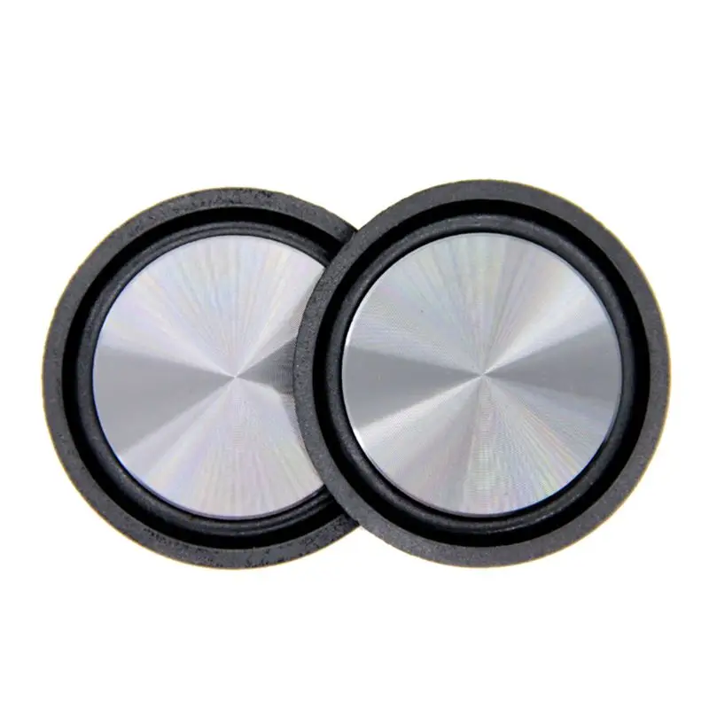 2PCS Rubber Metal Low Frequency Passive Bass Radiator Speaker Diaphragm Auxiliary Strengthen Woofer Vibration Membranes
2PCS Rubber Metal Low Frequency Passive Bass Radiator Speaker Diaphragm Auxiliary Strengthen Woofer Vibration Membranes