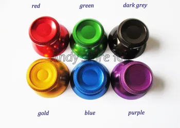 New Colorful Aluminum Metal 3D Analog Joystick Cap For Xbox 360 Durable Thumbsticks Mushroom Cap 20pcs/lot
New Colorful Aluminum Metal 3D Analog Joystick Cap For Xbox 360 Durable Thumbsticks Mushroom Cap 20pcs/lot