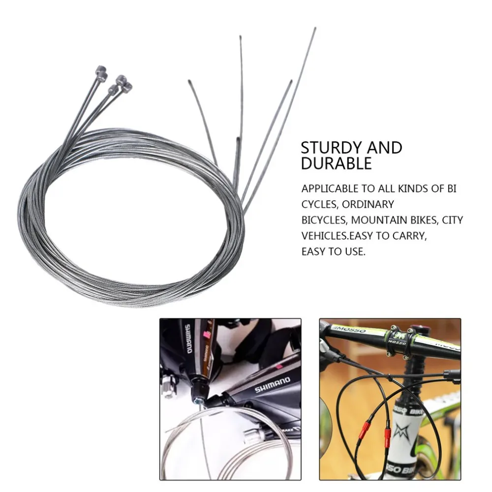 5pc Road bike MTB Bike Fixed Gear Bicycle Speed Line Shift Shifter Gear Sets Core Inner Wire Silver Steel Diameter 1.04mm
5pc Road bike MTB Bike Fixed Gear Bicycle Speed Line Shift Shifter Gear Sets Core Inner Wire Silver Steel Diameter 1.04mm