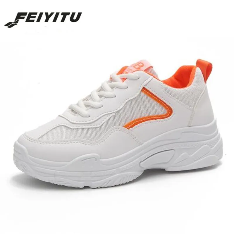 Feiyitu 2018 New Arrived Spring Women Mesh Breathable Shoes For Woman Flat Casual Sneakers Western Style Platform Flats White
Feiyitu 2018 New Arrived Spring Women Mesh Breathable Shoes For Woman Flat Casual Sneakers Western Style Platform Flats White