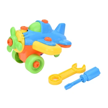New 1Set Random Color Kids Child DIY Disassembly And Assembly Cartoon Airplane Toys With Tool Children Assembled Model Toy
New 1Set Random Color Kids Child DIY Disassembly And Assembly Cartoon Airplane Toys With Tool Children Assembled Model Toy