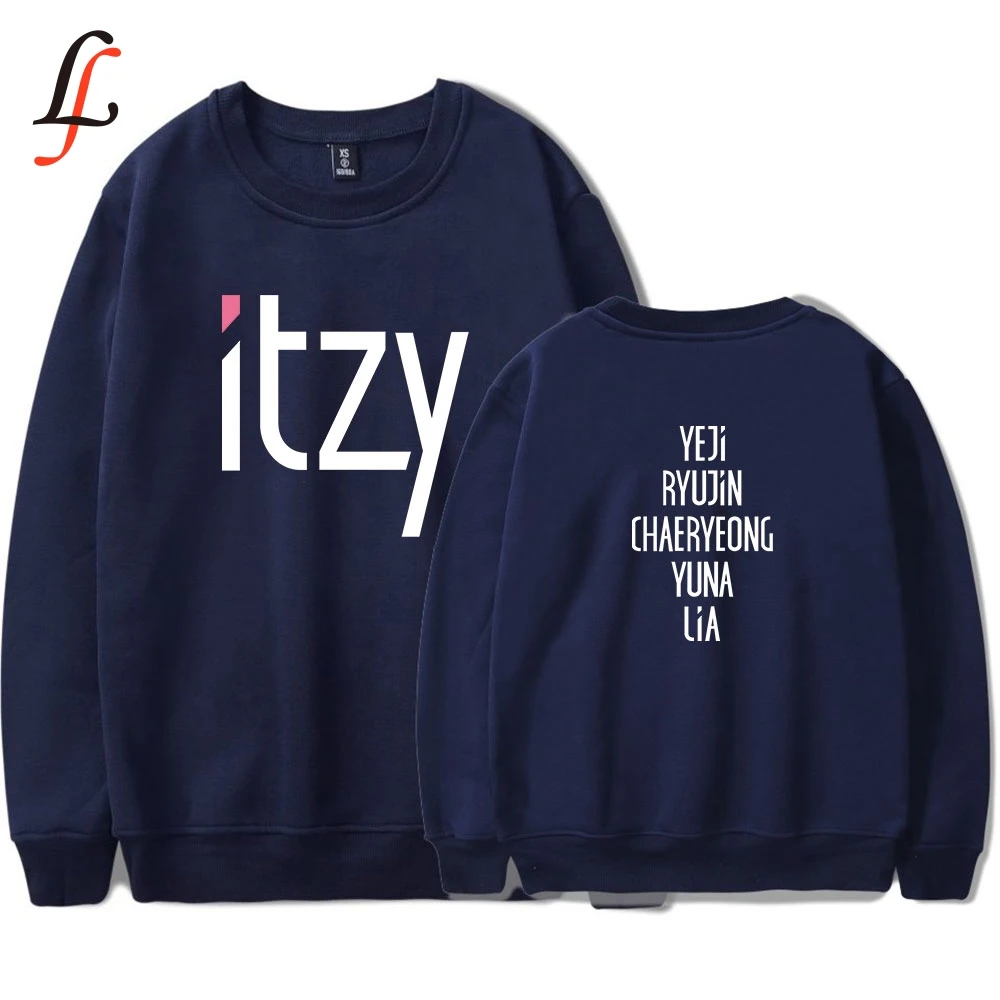 Capless Sweatshirt Women Itzy name letter print Hip Hop 2019 New Fashion Women Men Hoodies And Sweatshirts Famous Kpop Clothes
Capless Sweatshirt Women Itzy name letter print Hip Hop 2019 New Fashion Women Men Hoodies And Sweatshirts Famous Kpop Clothes