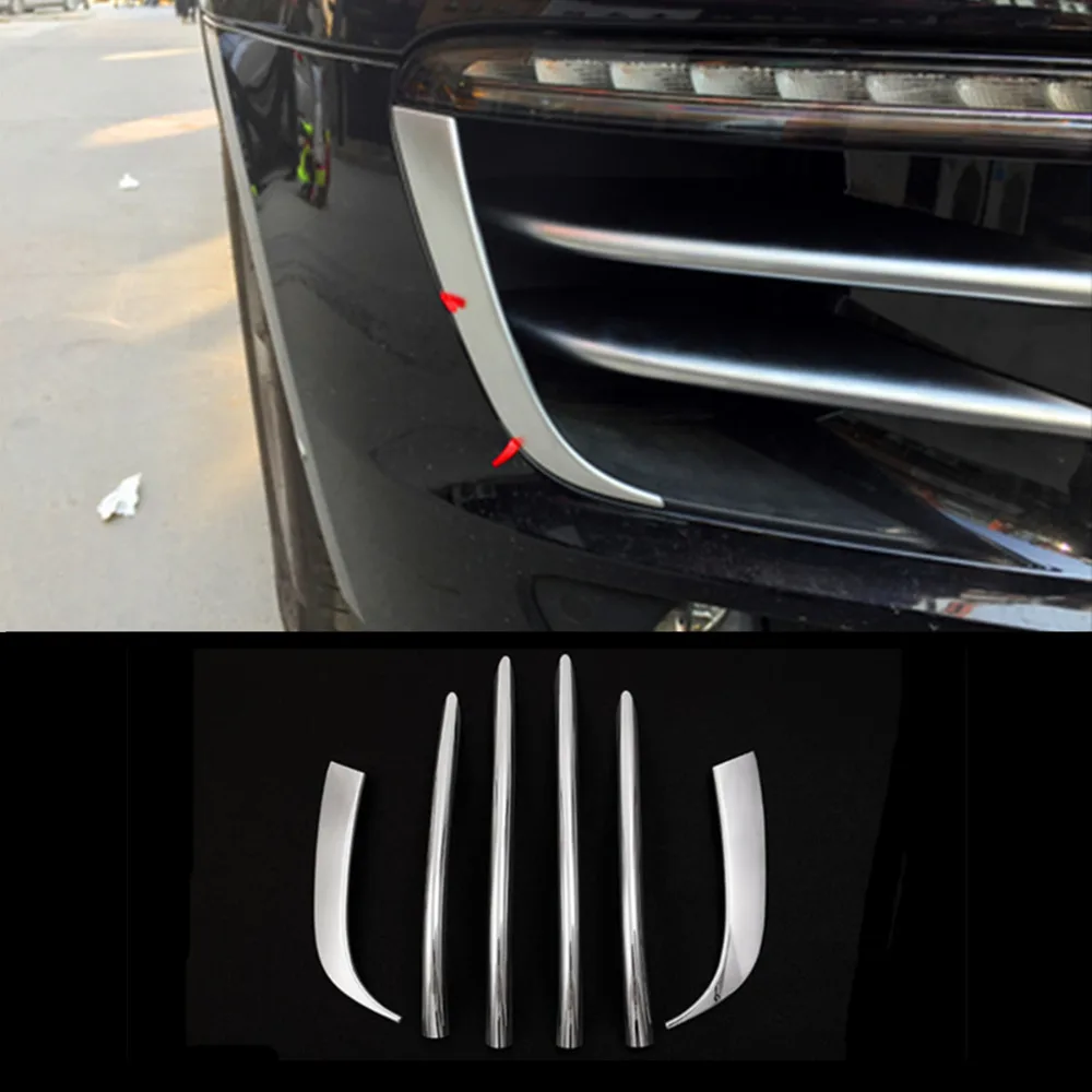 Car Styling 6pcs For Porsche Macan 2014-17 Front Headlight Eyebrow Trim Strips ABS Matte Auto exterior Modified
Car Styling 6pcs For Porsche Macan 2014-17 Front Headlight Eyebrow Trim Strips ABS Matte Auto exterior Modified