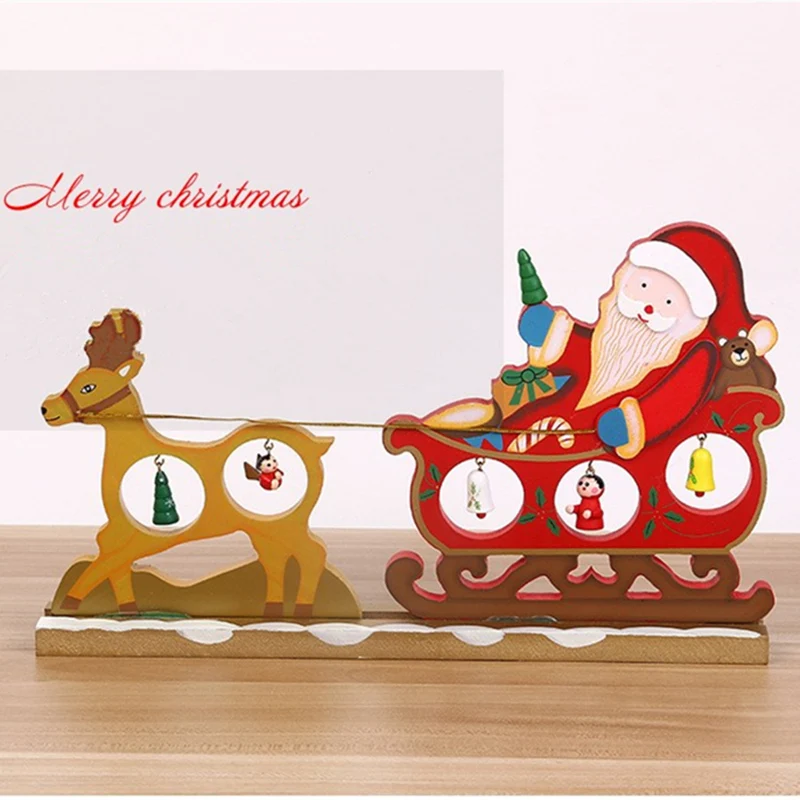 1 шт. деревянные рождественские украшения для дома с новым годом 2017|decorations for