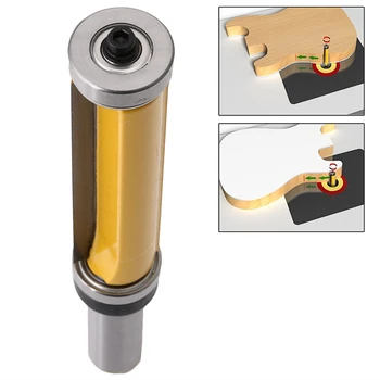 1/2" Shank Pattern/Flush Trim Router Bit 2-1/2" Cutter Top & Bottom Bearing High Quality
1/2" Shank Pattern/Flush Trim Router Bit 2-1/2" Cutter Top & Bottom Bearing High Quality