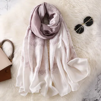 2019 New Brand Women Silk scarf Beach Shawl and Echarpe Wrap Designer scarves lace print female summer beach stole bandana hijab
2019 New Brand Women Silk scarf Beach Shawl and Echarpe Wrap Designer scarves lace print female summer beach stole bandana hijab