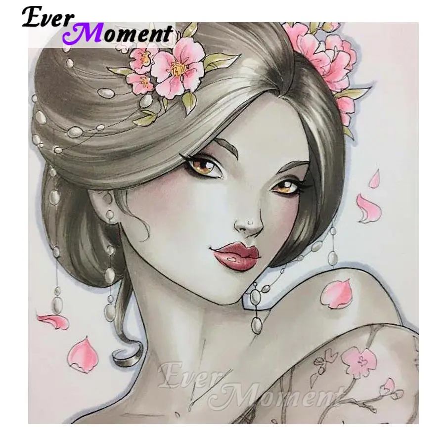 Ever Moment Diamond Painting Woman Diamond Embroidery Mosaic Rhinestones 5D DIY Full Square Home Decorations Handmade ASF1297
Ever Moment Diamond Painting Woman Diamond Embroidery Mosaic Rhinestones 5D DIY Full Square Home Decorations Handmade ASF1297