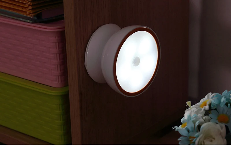 Motion Sensor Light USB Rechargeable Sensing Lights Cordless night light LED wireless for Hallway Bedroom Closet Stairs (7)