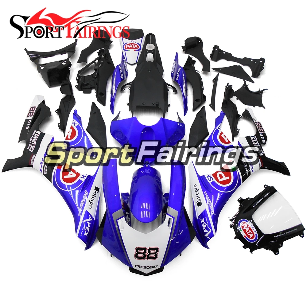 Complete Fairing Kit For Yamaha R1 2015 2016 YZF-R1 15 16 Injection ABS Plastic Motorcycle Fairing Kit Cowlings Blue 88 Carenes
Complete Fairing Kit For Yamaha R1 2015 2016 YZF-R1 15 16 Injection ABS Plastic Motorcycle Fairing Kit Cowlings Blue 88 Carenes