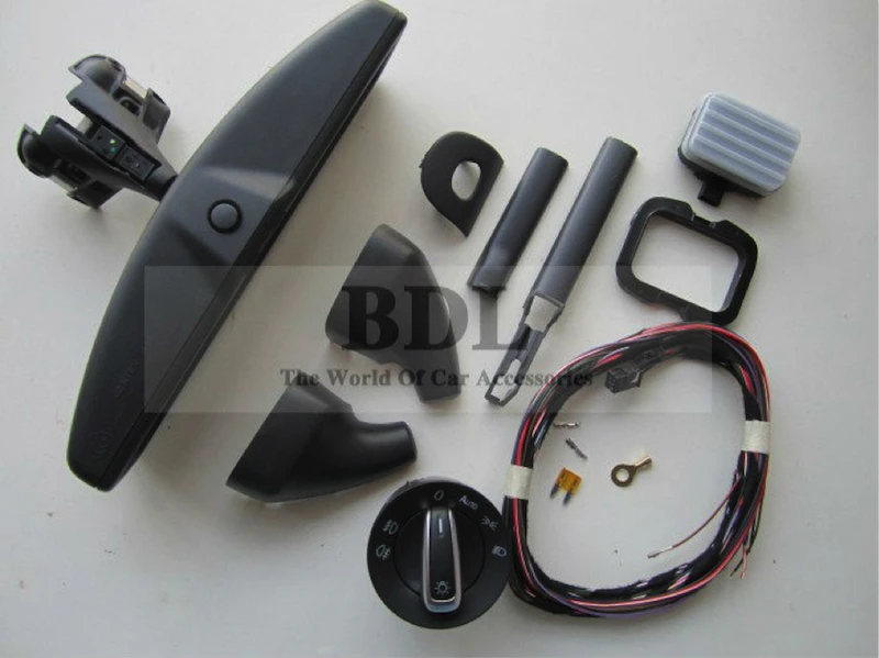BODENLA Auto headlight switch+Rain Light Wiper Sensor+Anti-glare Dimming Rear View Mirror For VW Tiguan Jetta MK5 Golf 6 MK6
BODENLA Auto headlight switch+Rain Light Wiper Sensor+Anti-glare Dimming Rear View Mirror For VW Tiguan Jetta MK5 Golf 6 MK6