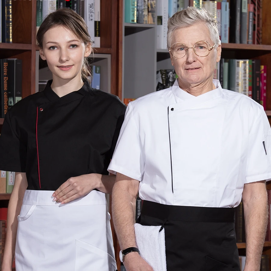 2019 summer Chef coverall male short sleeved uniforms kitchen clothing unisex hotel restaurant kitchen chef jackets
2019 summer Chef coverall male short sleeved uniforms kitchen clothing unisex hotel restaurant kitchen chef jackets