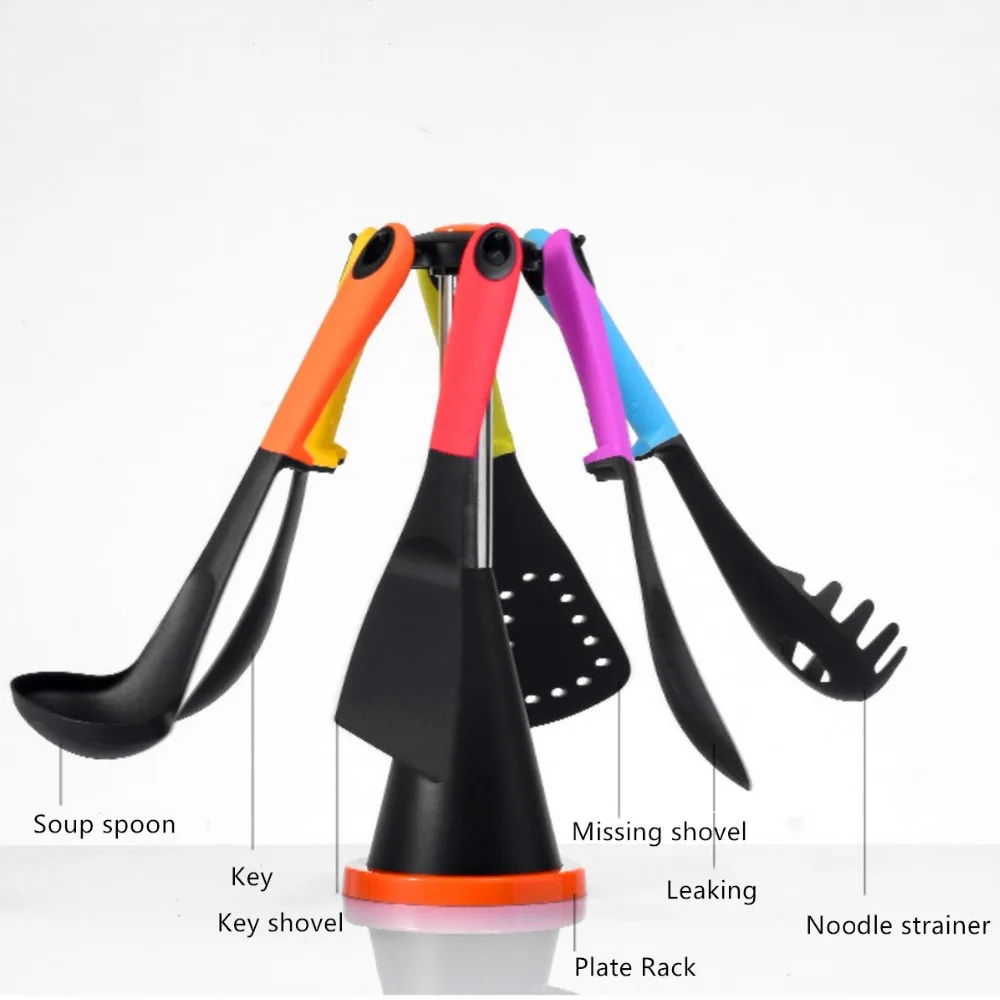 KITCHEN ESSENCIALTOOL SET WITH STAND NON-STICK COOKING UTENSIL 7PCS SET WITH CAROUSEL COLORFUL KITCHEN TOOLS PERFECT COOKING SET
KITCHEN ESSENCIALTOOL SET WITH STAND NON-STICK COOKING UTENSIL 7PCS SET WITH CAROUSEL COLORFUL KITCHEN TOOLS PERFECT COOKING SET