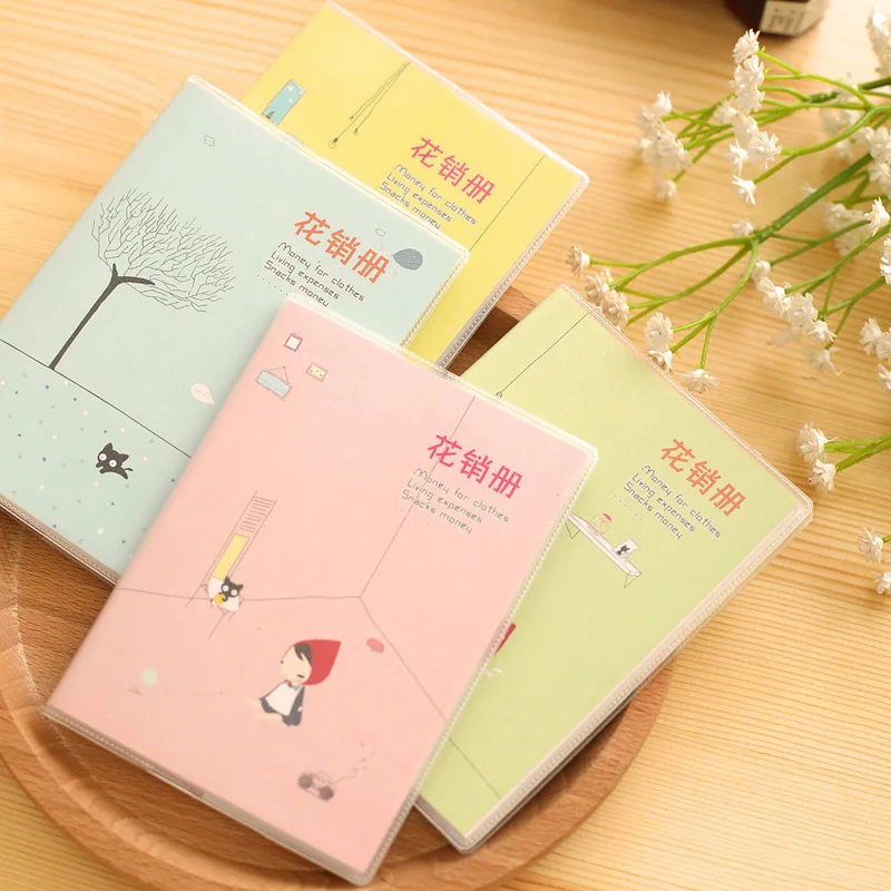 Image 1 X cute little girl notebook diary cash book notepad kawaii stationery school supplies gift for kids papelaria