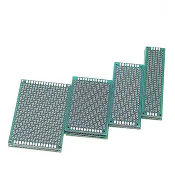 NEW 20pcs 5x7 4x6 3x7 2x8cm Double Side Prototype Diy Universal Printed Circuit PCB Board Protoboard pcb Kit
NEW 20pcs 5x7 4x6 3x7 2x8cm Double Side Prototype Diy Universal Printed Circuit PCB Board Protoboard pcb Kit