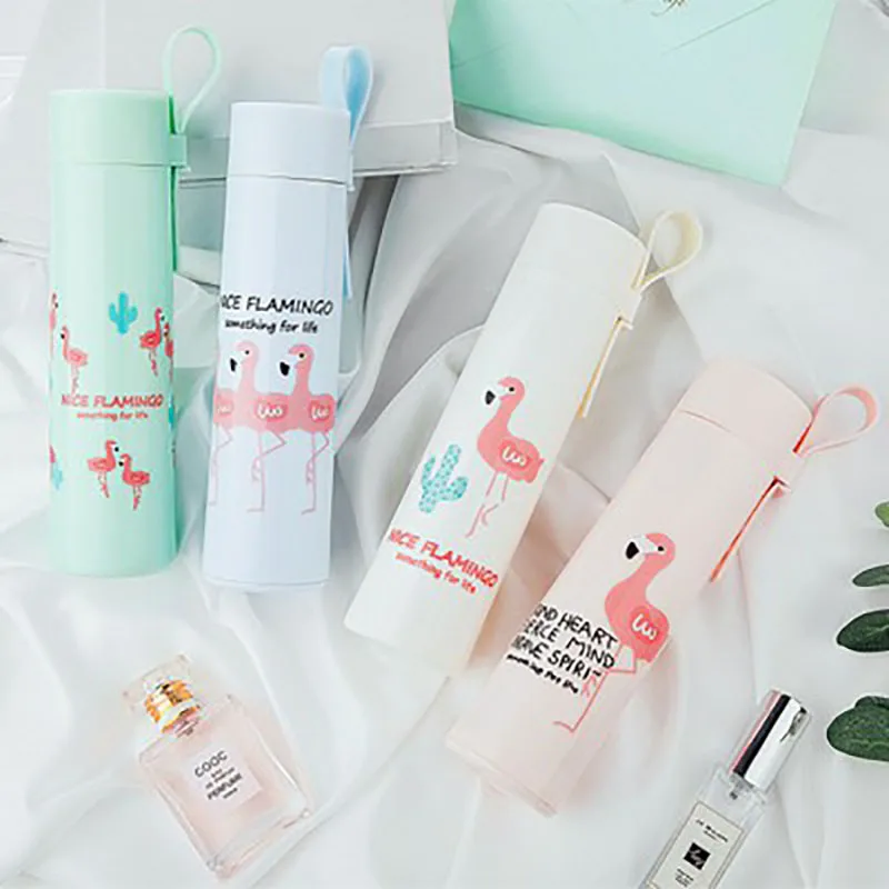 Portable Water Bottles 400ml Glass Water Bottle Flamingo Cup Kids Kettle Drink Juice lemon Fruit infusion Outdoor Sports Cup
Portable Water Bottles 400ml Glass Water Bottle Flamingo Cup Kids Kettle Drink Juice lemon Fruit infusion Outdoor Sports Cup