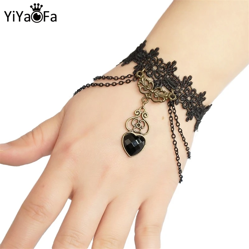 YiYaoFa Simple Lace Bracelet Gothic Jewelry for Women Accessories Charm Bracelets for Girl Night Club Party Jewelry LB-99
YiYaoFa Simple Lace Bracelet Gothic Jewelry for Women Accessories Charm Bracelets for Girl Night Club Party Jewelry LB-99