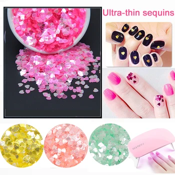 Ultra Thin Glitter Sequin 3mm 4mm Heart Loose Sequins Paillettes Nail Art Manicure Sewing Wedding Decoration Accessories 10g
Ultra Thin Glitter Sequin 3mm 4mm Heart Loose Sequins Paillettes Nail Art Manicure Sewing Wedding Decoration Accessories 10g