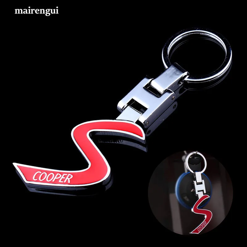 Metal H buckle logo car keychain for BMW Mini Cooper S one r56 r50 key ring men personality pendant letter key chain car lanyard
Metal H buckle logo car keychain for BMW Mini Cooper S one r56 r50 key ring men personality pendant letter key chain car lanyard
