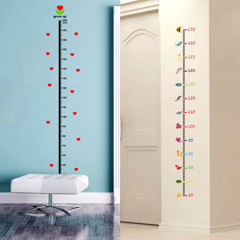 Height Measure Wall Sticker For Kids Cartoon Height Meter Wall Decal DIY Children'S Growth Chart Record Home Decoration
Height Measure Wall Sticker For Kids Cartoon Height Meter Wall Decal DIY Children'S Growth Chart Record Home Decoration