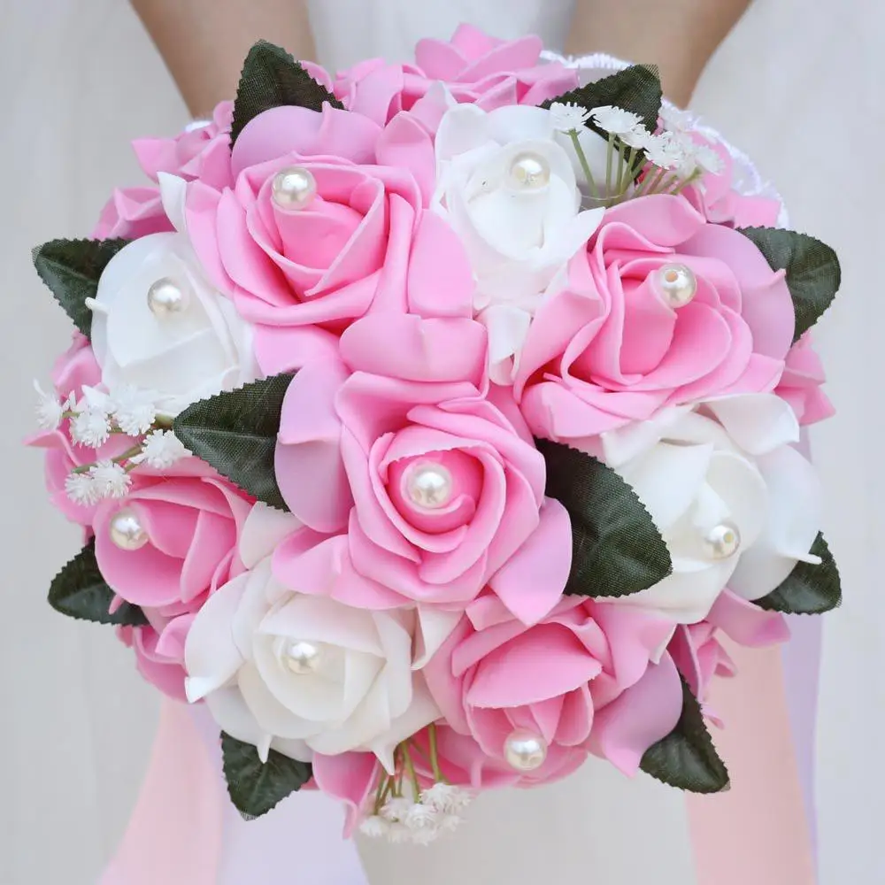 Fashion Bride Wedding Bouquet Wholesale Bridal Holding Flowers Pearl Wedding Accessories Bridal Bouquets Buque De Mariage
Fashion Bride Wedding Bouquet Wholesale Bridal Holding Flowers Pearl Wedding Accessories Bridal Bouquets Buque De Mariage