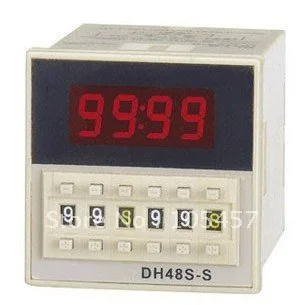 Digital time delay repeat cycle relay timer 1s-990h LED display 8 pin panel installed DH48S-S SPDT Tell us the voltage you need
Digital time delay repeat cycle relay timer 1s-990h LED display 8 pin panel installed DH48S-S SPDT Tell us the voltage you need