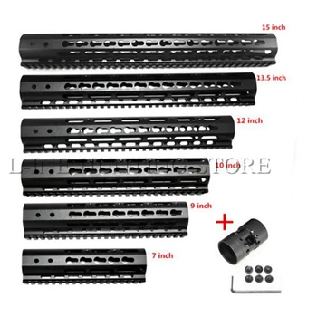 7" 9" 10" 12" 13.5" 15" Ultralight KeyMod Free Float Handguard steel Barrel Nut M4 M16 Handguard for Rifle
7" 9" 10" 12" 13.5" 15" Ultralight KeyMod Free Float Handguard steel Barrel Nut M4 M16 Handguard for Rifle