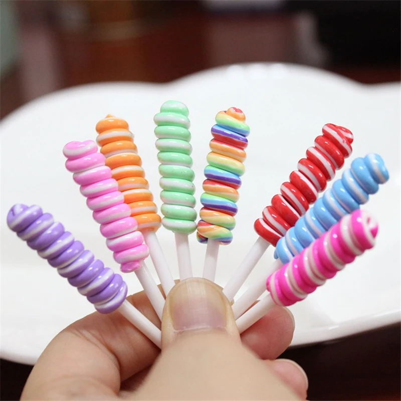 5Pcs New Slime Colorful Mix Cake Resin Miniature Coloured lollipops Filler Phone Deco DIY Toys For Children Accessories
5Pcs New Slime Colorful Mix Cake Resin Miniature Coloured lollipops Filler Phone Deco DIY Toys For Children Accessories