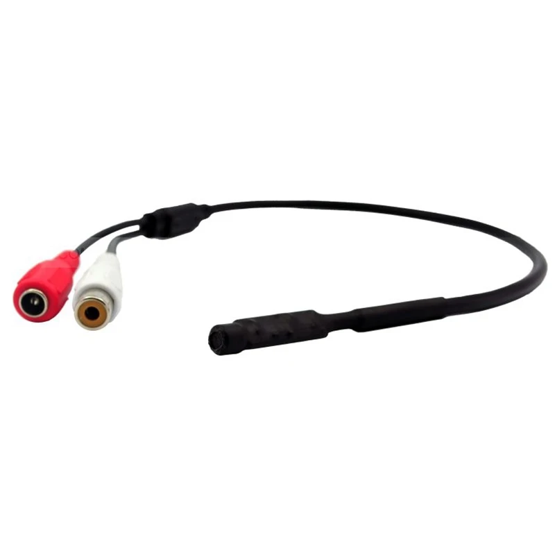 Безопасность Mic CCTV система наблюдения с микрофоном Mini Audio RCA DC | и защита