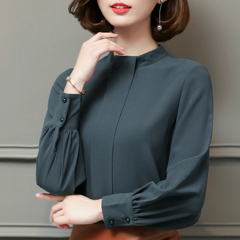 fashion women blouses office work wear women blouse shirt long sleeve women shirts womens tops and blouses blusas femininas A779
fashion women blouses office work wear women blouse shirt long sleeve women shirts womens tops and blouses blusas femininas A779