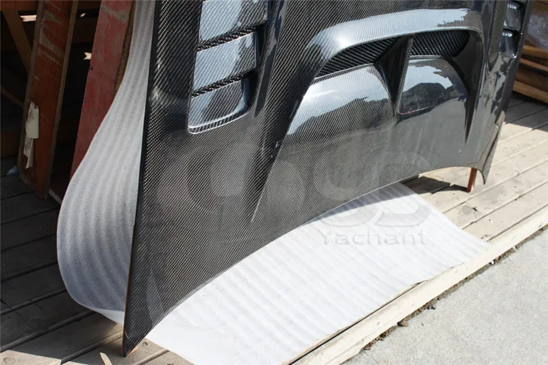 1998-2001 Subaru Impreza WRX STI 5-6th CW Style Hood Bonnet CF (5)