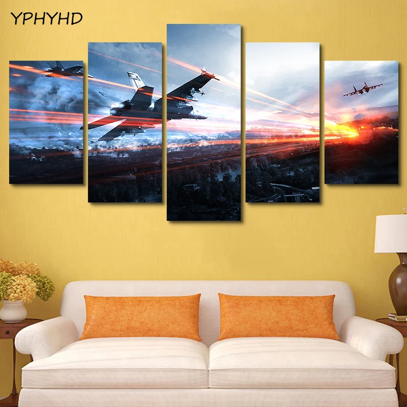 YPHYHD 5 Piece Modular Game Poster Modern HD Printed Fighter Attack Picture Living Room Decoration Canvas Painting Wall Artwork
YPHYHD 5 Piece Modular Game Poster Modern HD Printed Fighter Attack Picture Living Room Decoration Canvas Painting Wall Artwork