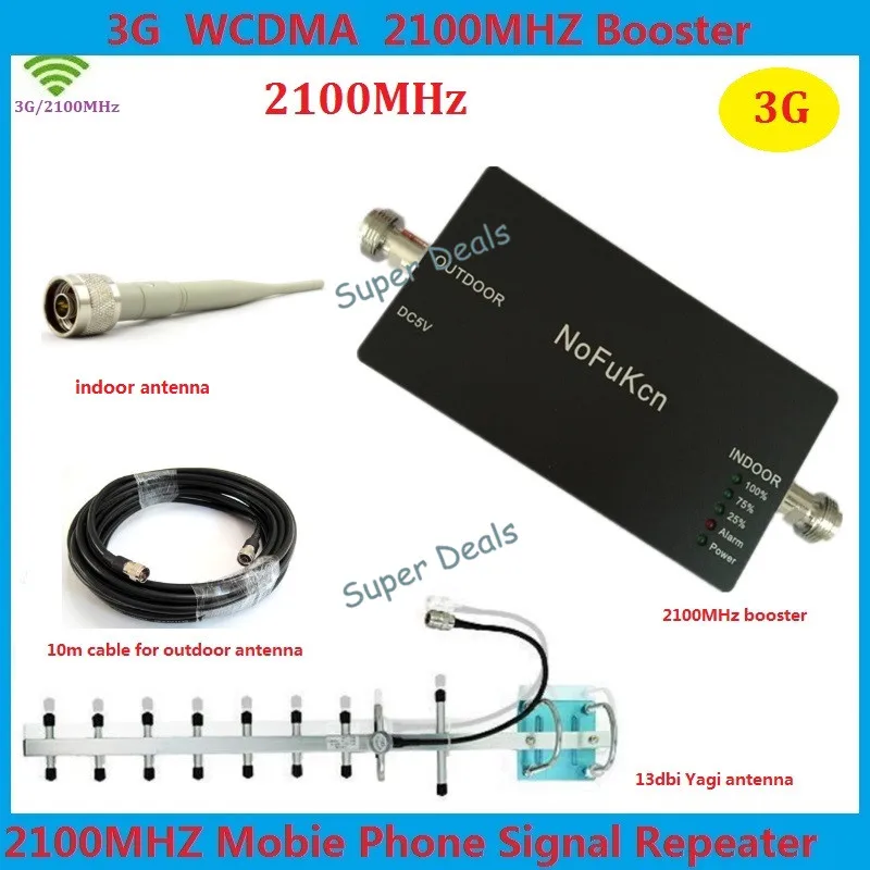 Newest Mini 3G Signal Repeater UMTS 2100MHz Cellular Signal Booster Repetidor 3G Mobile Signal Amplifier 3G Antenna Full sets
Newest Mini 3G Signal Repeater UMTS 2100MHz Cellular Signal Booster Repetidor 3G Mobile Signal Amplifier 3G Antenna Full sets