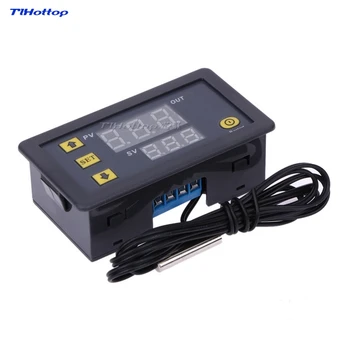 AC 110V 220V Digital Thermostat Regulator Thermometer Temperature Sensor Meter Heat TLHOTTOP
AC 110V 220V Digital Thermostat Regulator Thermometer Temperature Sensor Meter Heat TLHOTTOP