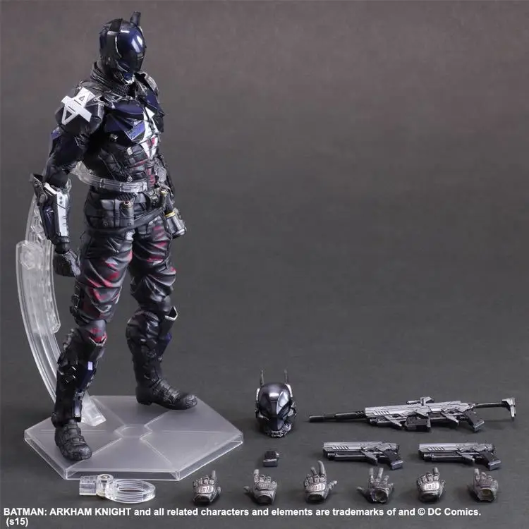 SquareEnix Playarts KAI Batman Arkham Knight PVC Action Figure Collectible Model Toy 27cm free shipping
SquareEnix Playarts KAI Batman Arkham Knight PVC Action Figure Collectible Model Toy 27cm free shipping