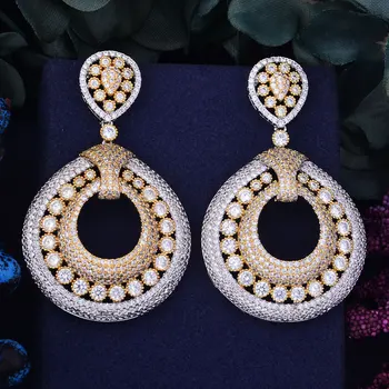 GODKI 65mm Luxury Round Geometry AAA Cubic Zirconia African Wedding Women Dress Earring Fashion Jewelry
GODKI 65mm Luxury Round Geometry AAA Cubic Zirconia African Wedding Women Dress Earring Fashion Jewelry