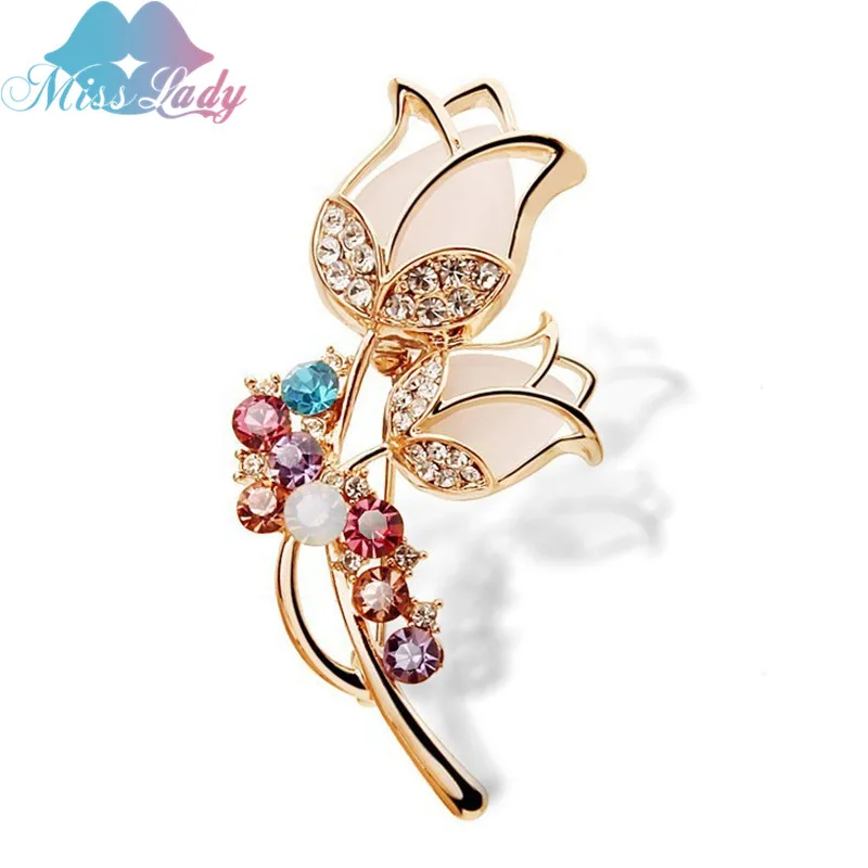 Miss Lady New 2017 Rose Gold color Zircon Crystal Luxury Rose Brooches Wholesales Fashion Jewelry for women MLY5559
Miss Lady New 2017 Rose Gold color Zircon Crystal Luxury Rose Brooches Wholesales Fashion Jewelry for women MLY5559