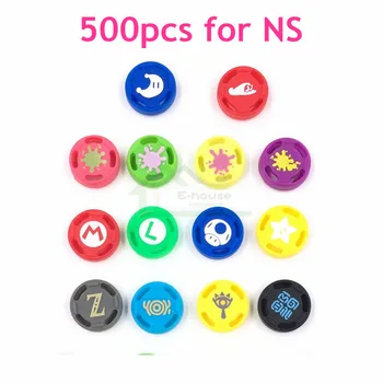 500pcs for Nintend Switch Joy-con Controller Silicone Analog Cap Thumb Stick Grips Caps replacement for NS Joy Con Joystick Cap