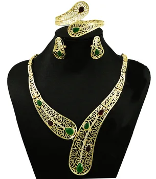 green stones big African costume jewelry sets new arrival necklace set wedding fashion high quality earring bangle free shipping
green stones big African costume jewelry sets new arrival necklace set wedding fashion high quality earring bangle free shipping