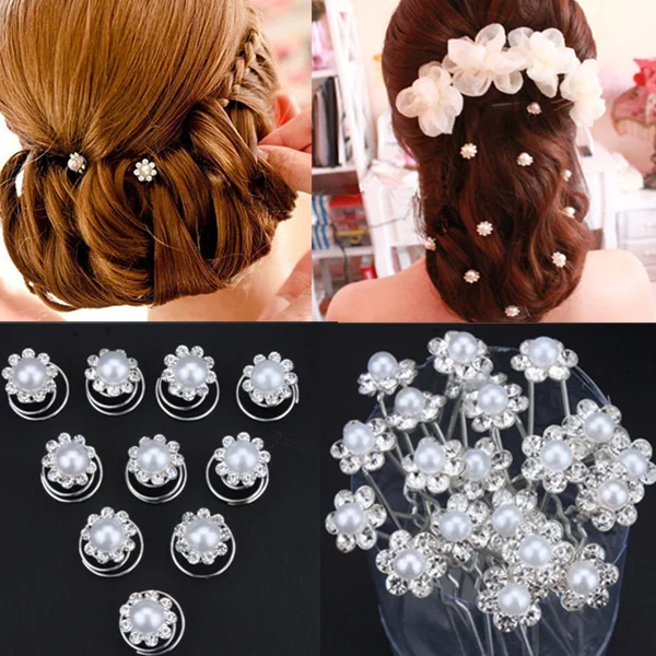 20pcs/Lot 2017 Wedding Hair Accessories for Bridal Bridesmaid Pearl Hairpins Flower Crystal Hair Pins Clips Hair Jewelry XLL248
20pcs/Lot 2017 Wedding Hair Accessories for Bridal Bridesmaid Pearl Hairpins Flower Crystal Hair Pins Clips Hair Jewelry XLL248